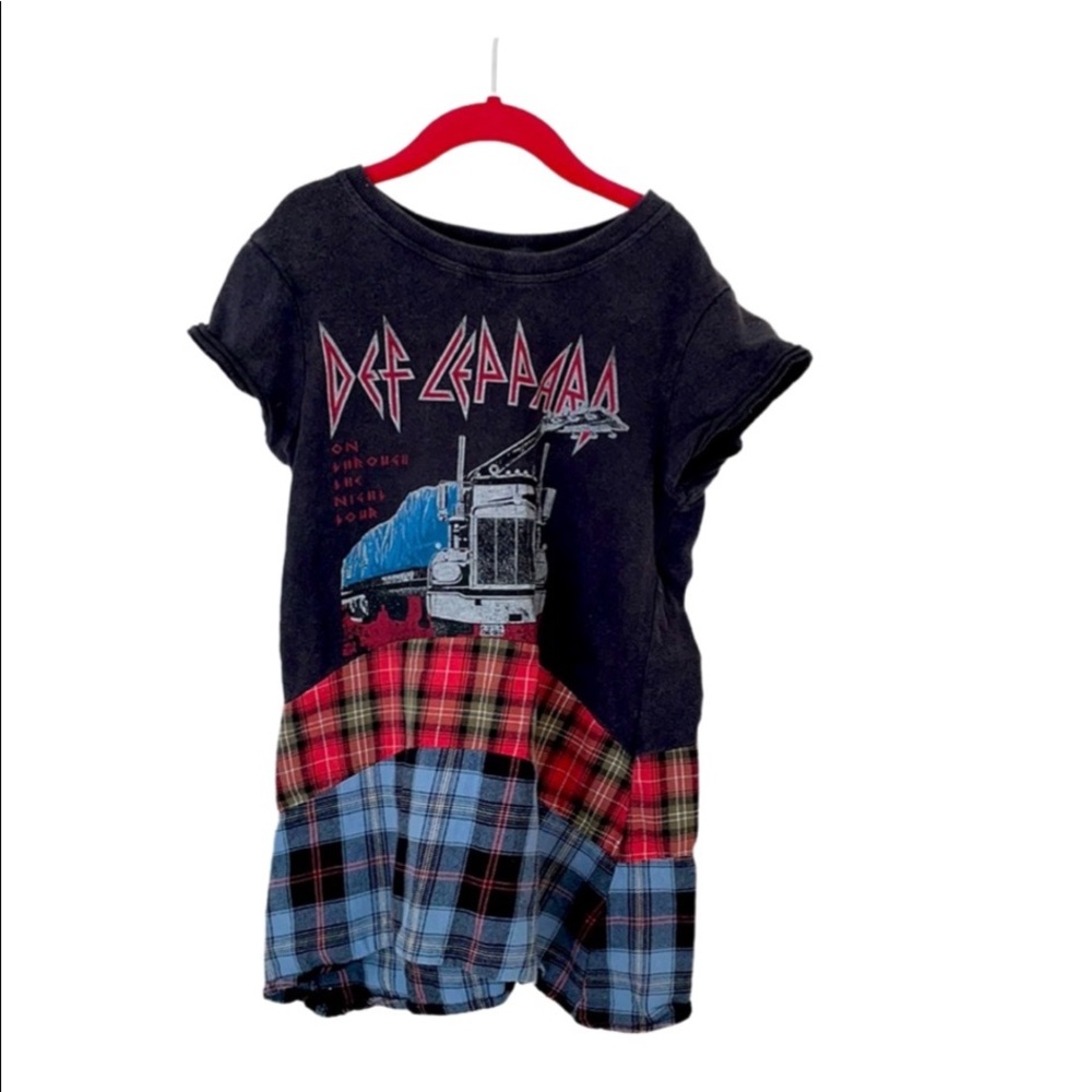 Junk food Girls Def Leppard dress